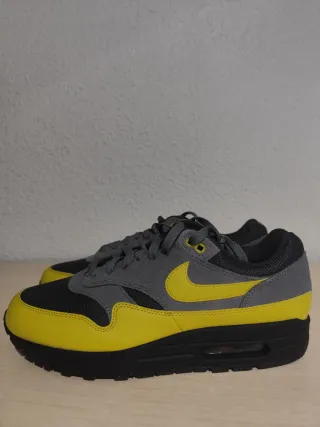 Nike Air Max 1 Talla 45 Gris Amarillo