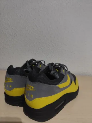 Nike Air Max 1 Talla 45 Gris Amarillo