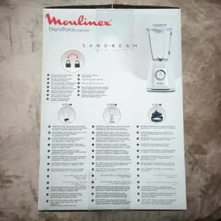 Batidora Moulinex Blendforce Glass 800W