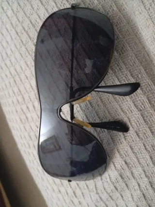 Gafas de sol aviador negras y grises