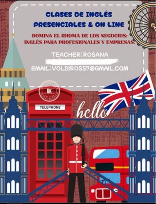 Clases de inglés on-line o presencial