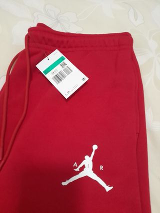 Pantalones Jordan Rojos Talla M
