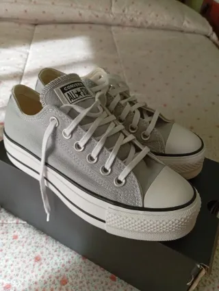 Zapatillas Converse Nuevas Talla 35 Plataforma