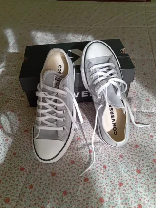 Zapatillas Converse Nuevas Talla 35 Plataforma