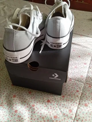Zapatillas Converse Nuevas Talla 35 Plataforma