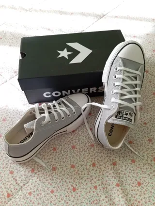 Zapatillas Converse Nuevas Talla 35 Plataforma