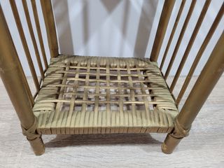 ESTANTERÍA ARQUEADA MIMBRE/RATTAN