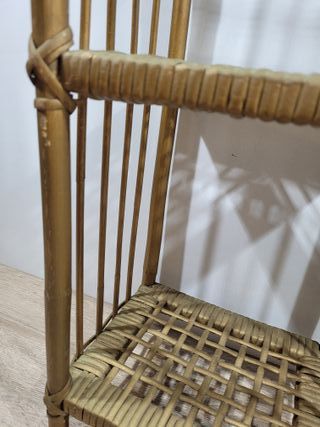 ESTANTERÍA ARQUEADA MIMBRE/RATTAN