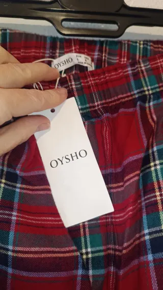 Pantalón pijama mujer OYSHO, algodón, S