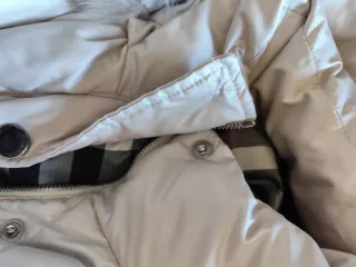 Abrigo Burberry Beige Talla XL