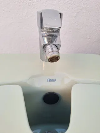 Lavabo Roca Verde Pastel