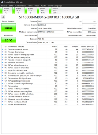 Disco Duro Externo Seagate Expansion 16TB