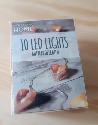 Grinaldas decorativas luminosas Primark