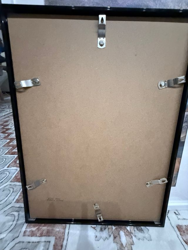 Lámina Sisi Emperatriz Marco Negro