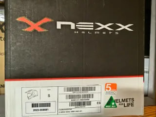 Casco Nexx X.WED2 VAAL GREY.RED MT