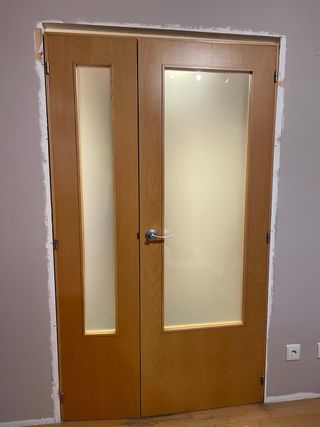 5 Puertas de madera con o sin cristal