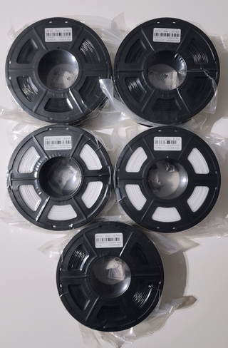 Pack 5kg Filamentos Impresora 3D JAYO PETG