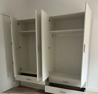 Armario 4 puertas y 4 cajones