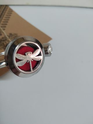 Pulsera de aro con aromaterapia (libélula)
