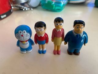 Miniaturas Familia Nobi Doraemon