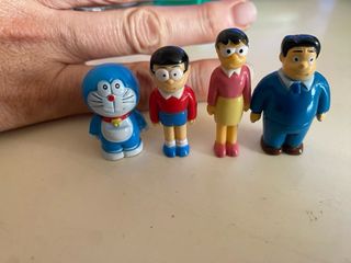 Miniaturas Familia Nobi Doraemon