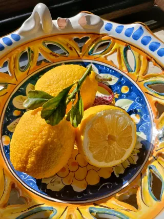 Limoni appena raccolti 1 euro al kl