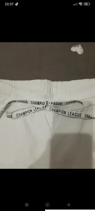 Pantalones cargo blancos talla L