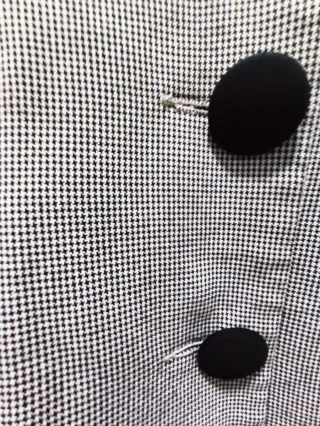 Blazer Pinkie Gris y Negro