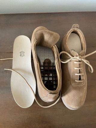 Scarpe n. 36,5 scamosciate Made in Italy