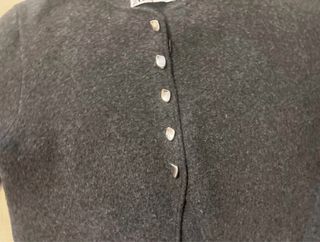 Chaqueta corta Zara gris