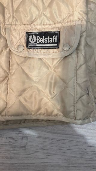 Giacca Belstaff trapuntata beige