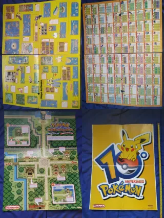 Pósters Pokémon Revista Nintendo Acción