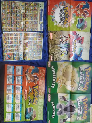 Pósters Pokémon Revista Nintendo Acción