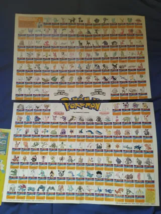 Pósters Pokémon Revista Nintendo Acción