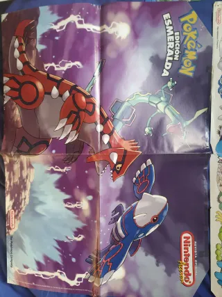 Pósters Pokémon Revista Nintendo Acción