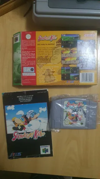 Snowboard Kids Completo Nintendo 64