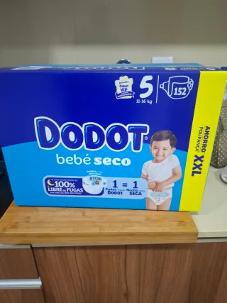 Fraldas Dodot Bebé Seco Tamanho 5 (11-16kg)