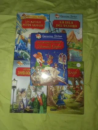 Lote libros Gerónimo Stilton