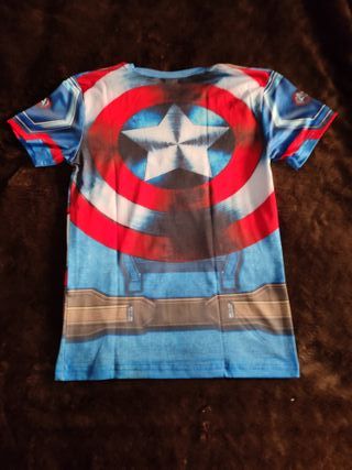 camiseta SUPERMÁN,SPIDERMAN o CAPITÁN AMÉRICA