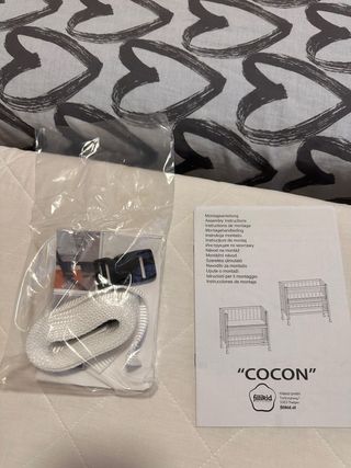 Minicuna colecho Fillikid “Cocon”40x90 Blanca