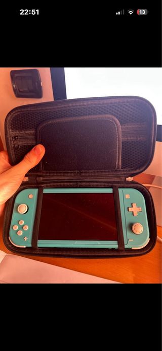 Nintendo Switch Lite Azul con cargador incluido