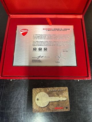Ducati 1098R Edición Limitada Bayliss
