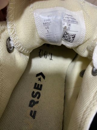 Zapatillas Converse plataforma