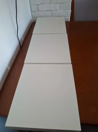 3 Estanterías Blancas