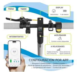 Patinete Eléctrico MASCOOTER S1