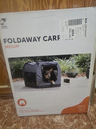 Transportín para perro plegable Mediano