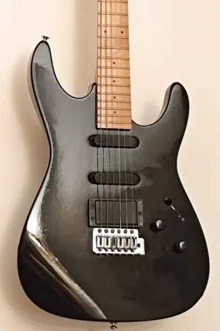 Guitarra Eléctrica Aria Pro II SL-ST-3 Negra