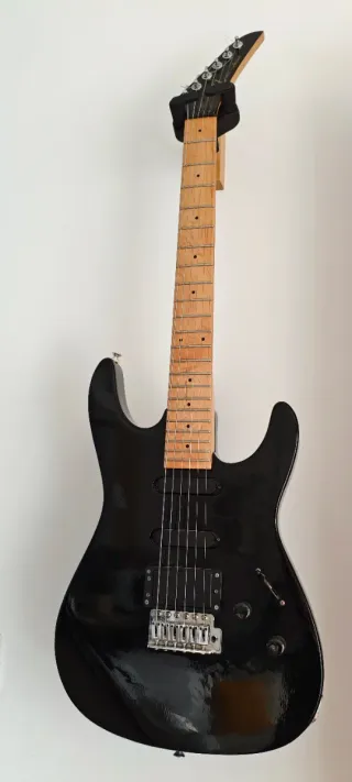 Guitarra Eléctrica Aria Pro II SL-ST-3 Negra