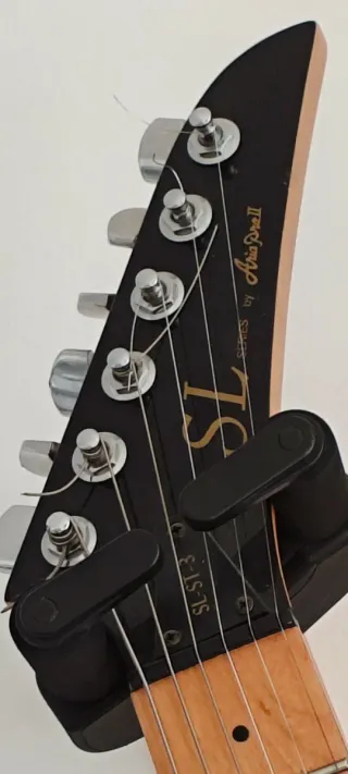 Guitarra Eléctrica Aria Pro II SL-ST-3 Negra