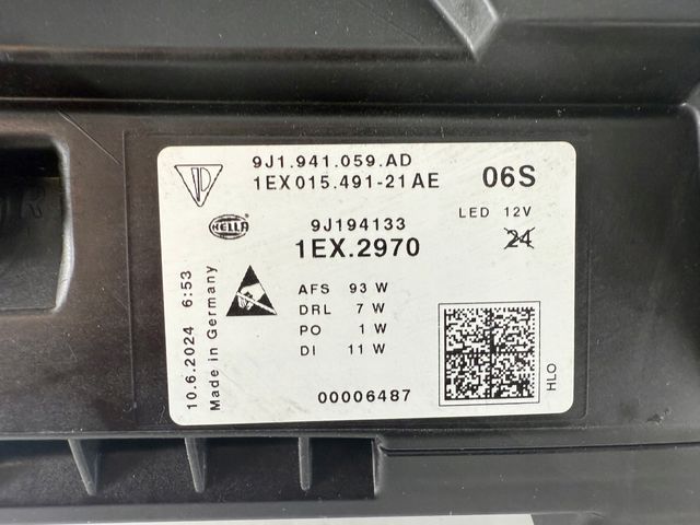 Faro Matrix Full LED izquierdo para Porsche Taycan